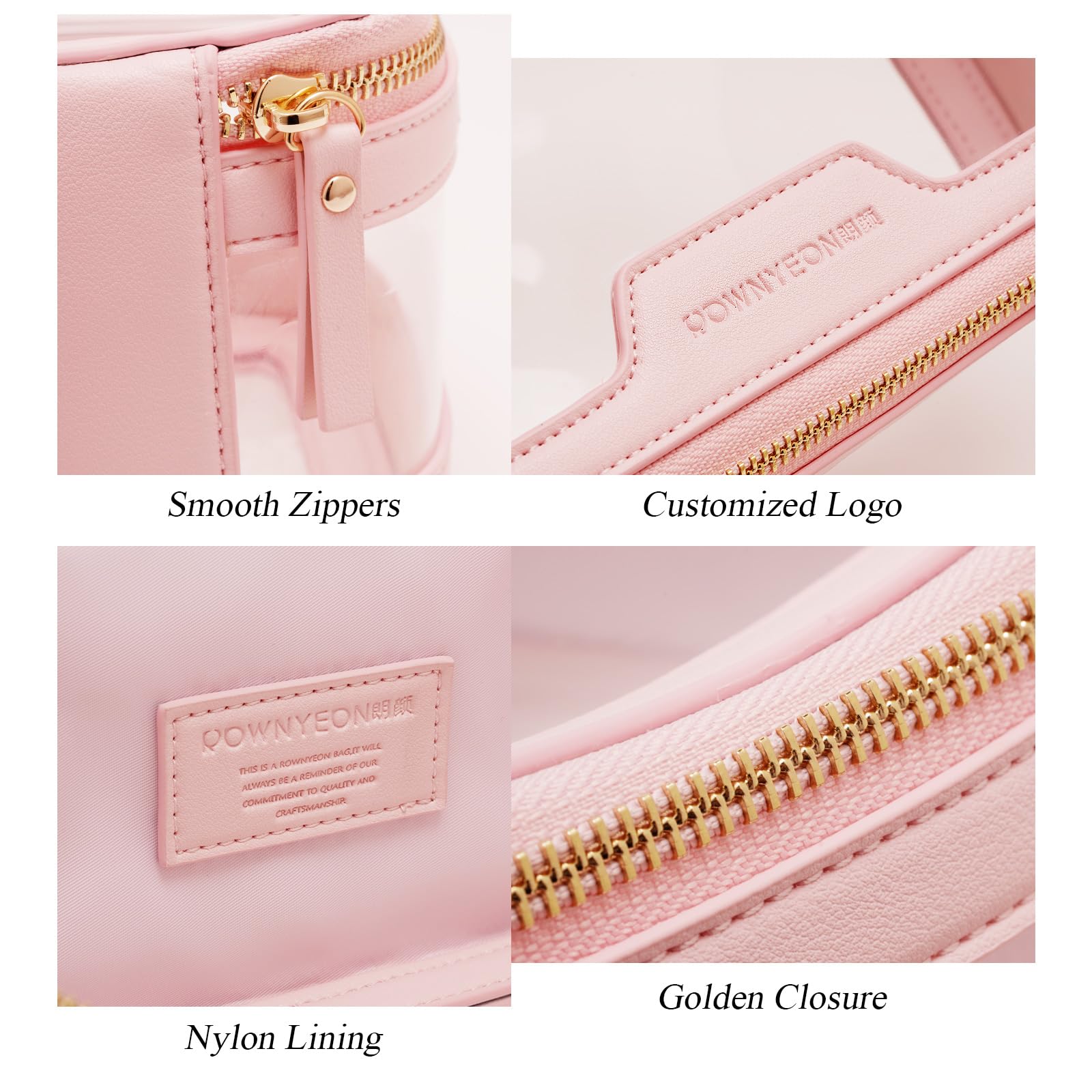 Camdeez Rownyeon transparent cosmetic storage makes items easy to find.
