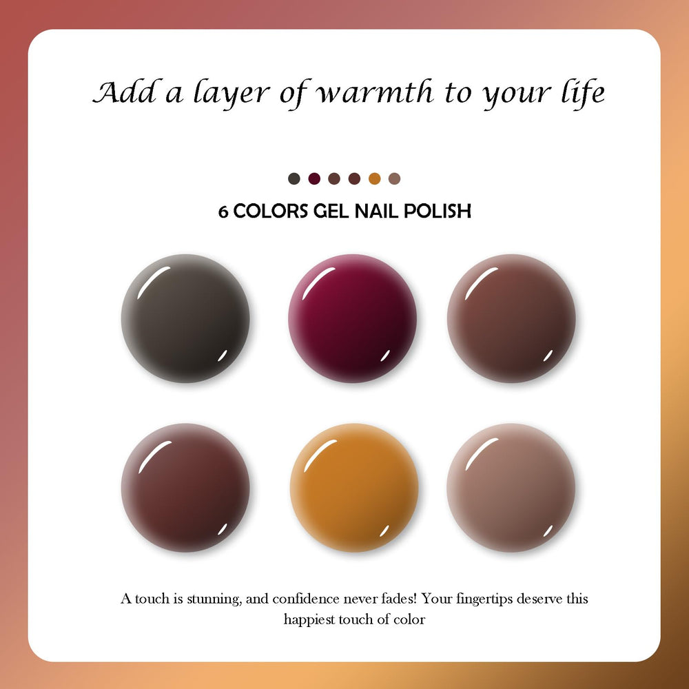 Camila brown coffee khaki caramel swatches demonstrate versatile fall shades