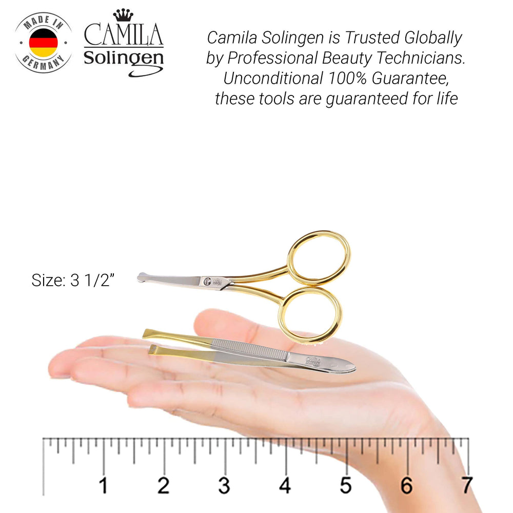 Durable anti-corrosion finish on Camila Solingen CSK1 toolkit.
