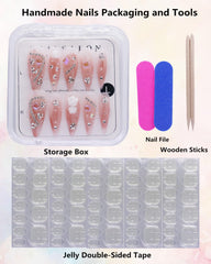 CAMILCY packaging with tools ensures convenient at-home manicure