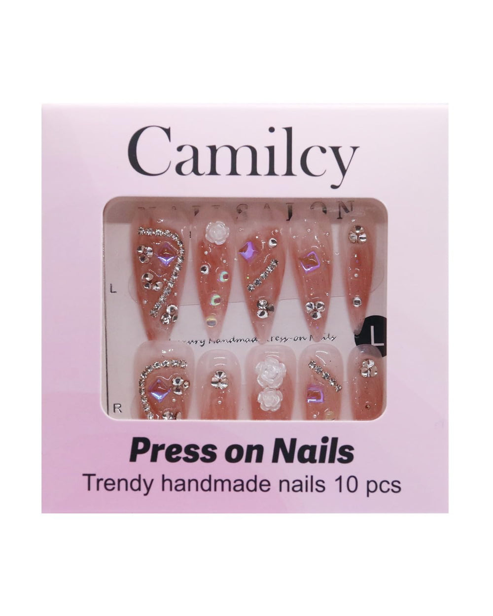 CAMILCY UV-finish closeup highlights durable, salon-ready shine