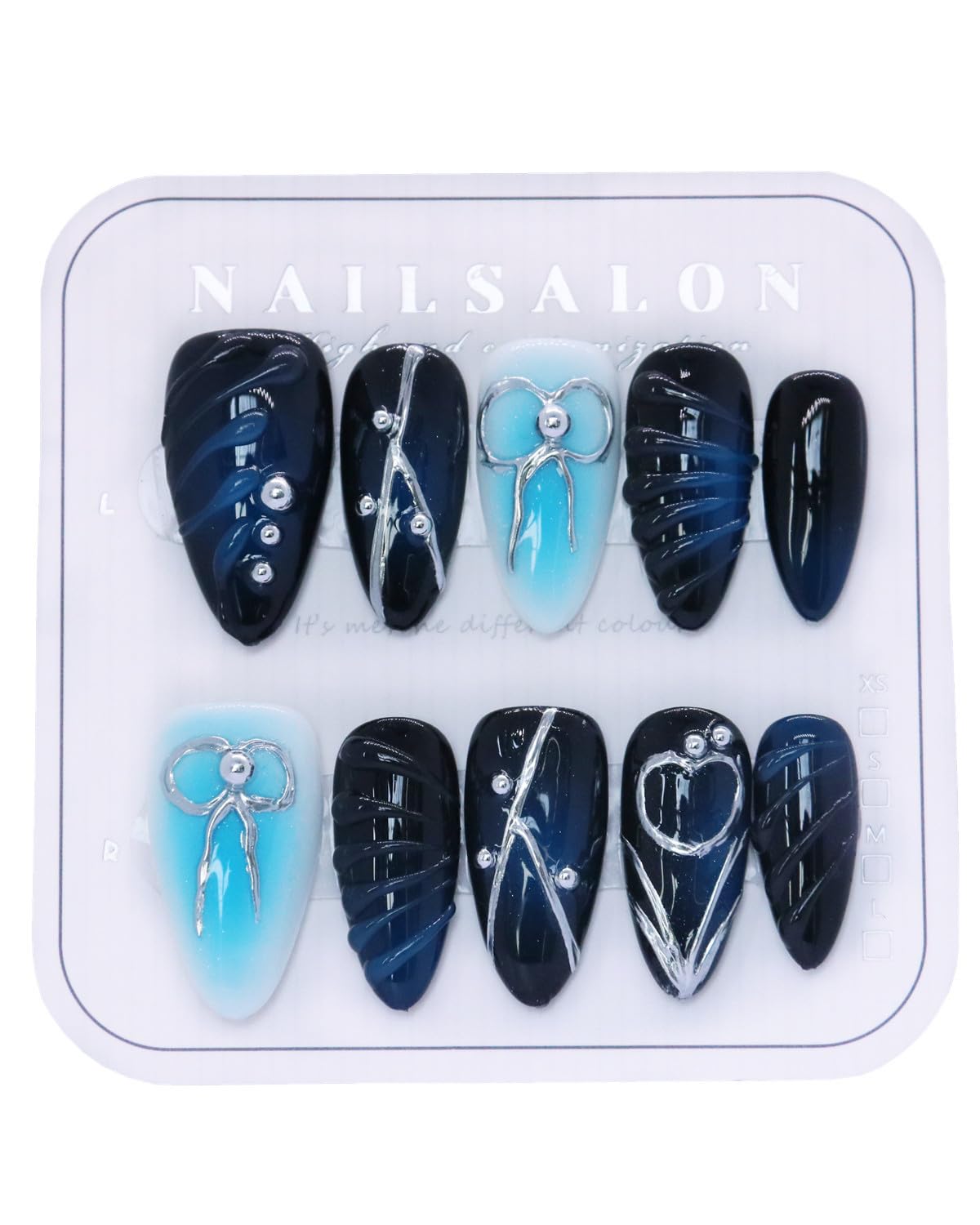 CAMILCY press-on nails close-up showing handmade durability for at-home wear.