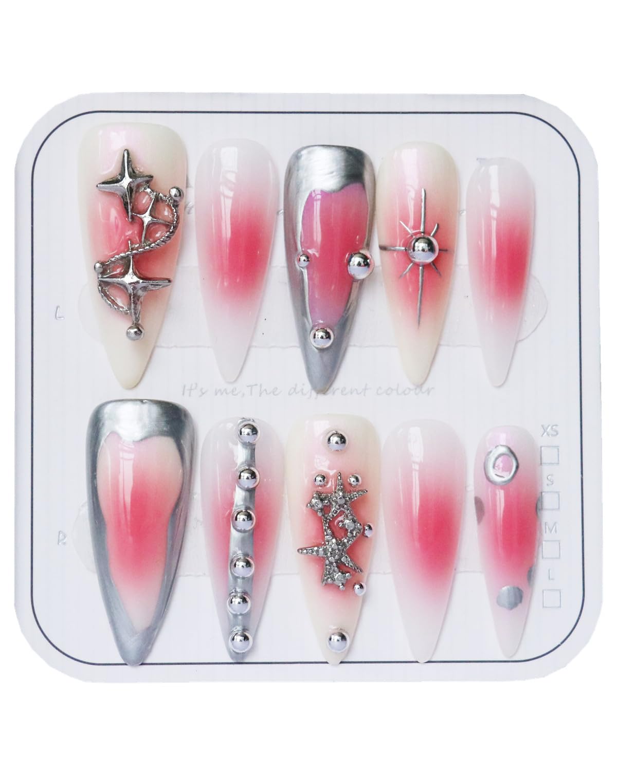 CAMILCY press on nails almond shape for durable salon-style manicure