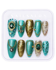 CAMILCY press-on nails show handmade advantages for durable, reusable salon-style wear.