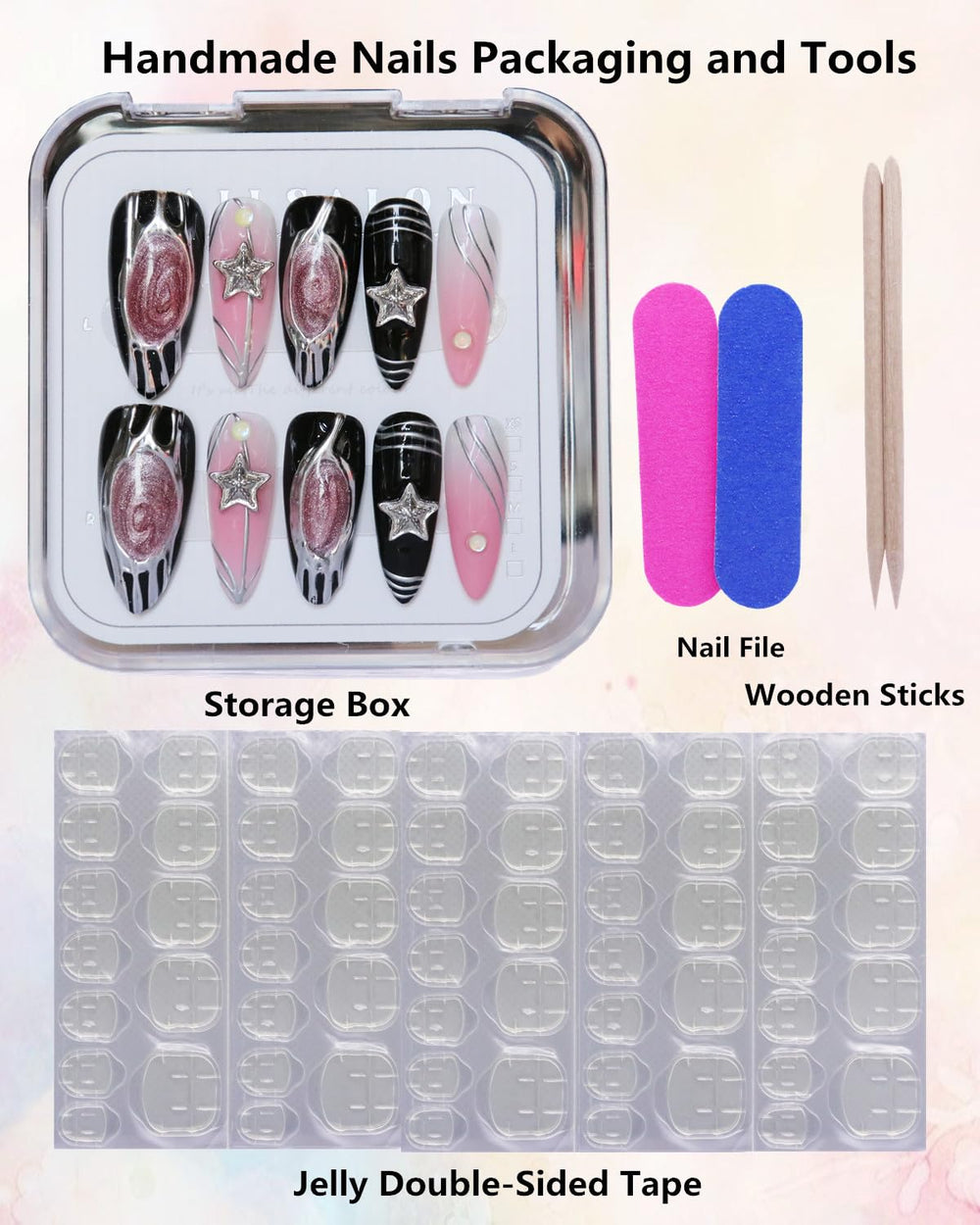 CAMILCY reusable nails offer salon-grade finish for repeated wear at home.