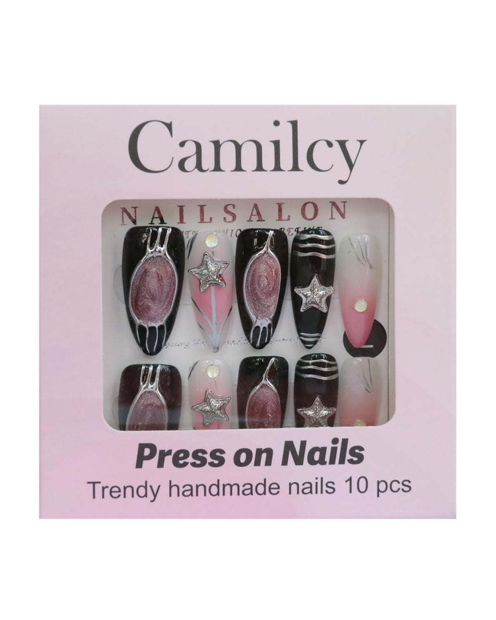 CAMILCY versatile nails for parties and weddings, ideal for festive occasions.