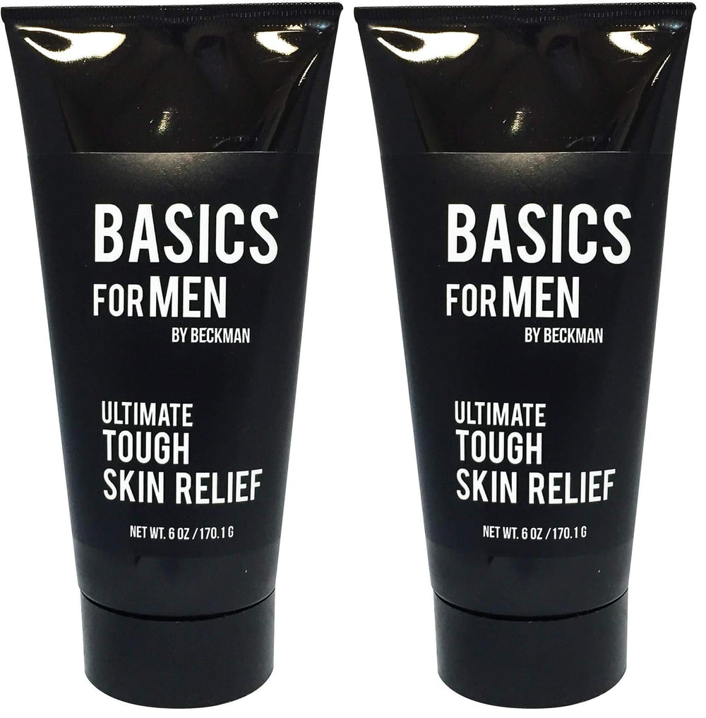 Camille Beckman Basics for Men bottle front—hydrating relief after outdoor work