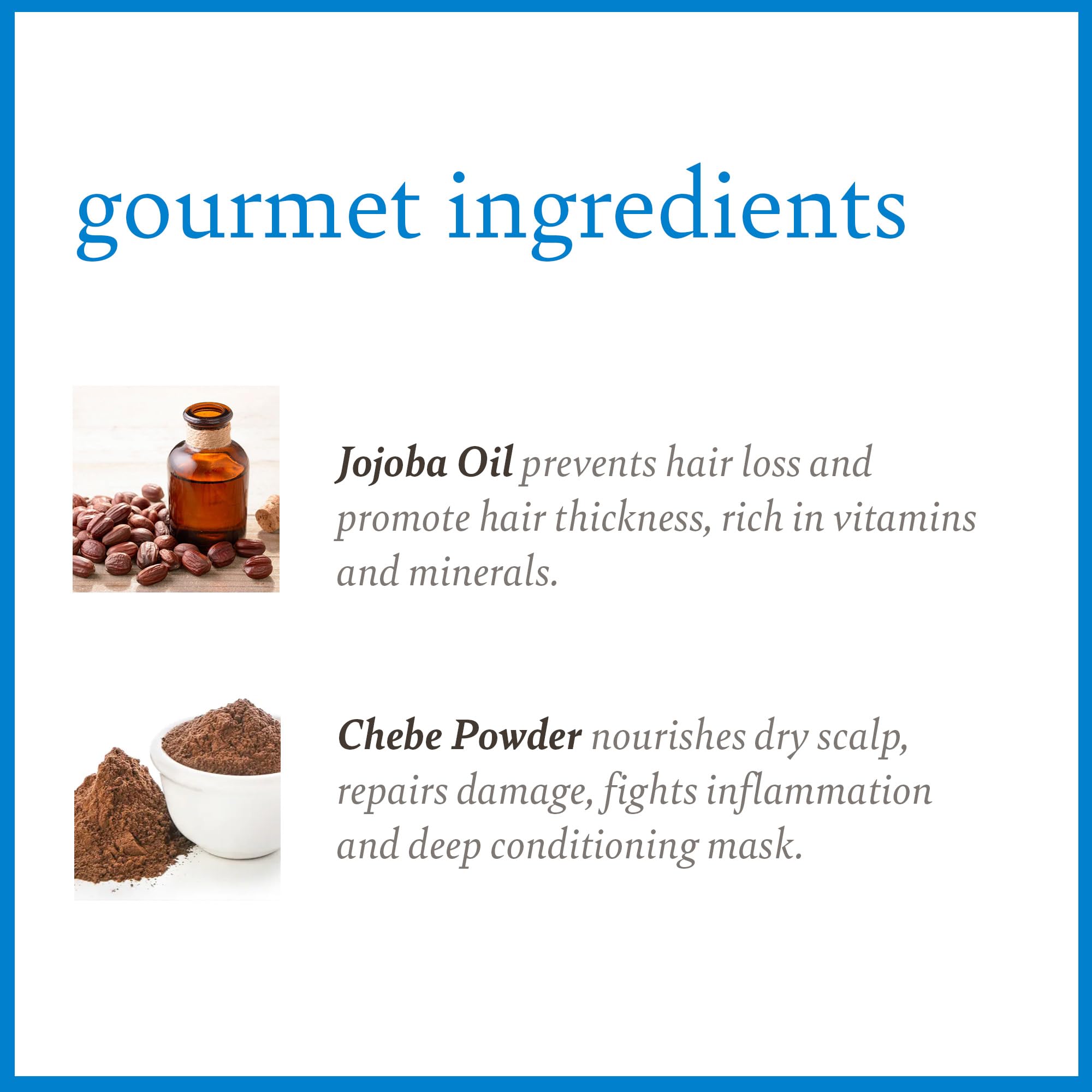 Camille Rose jojoba oil ingredient bottle signals natural hydration for daily use.