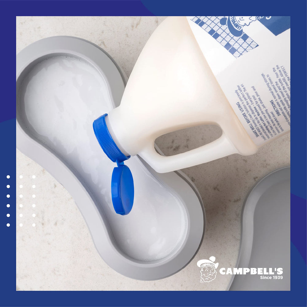 Close-up of thick, luxurious lather from Campbell's shave cream