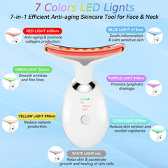 Candio massager offers seven colors and three modes for customizable facial massage.