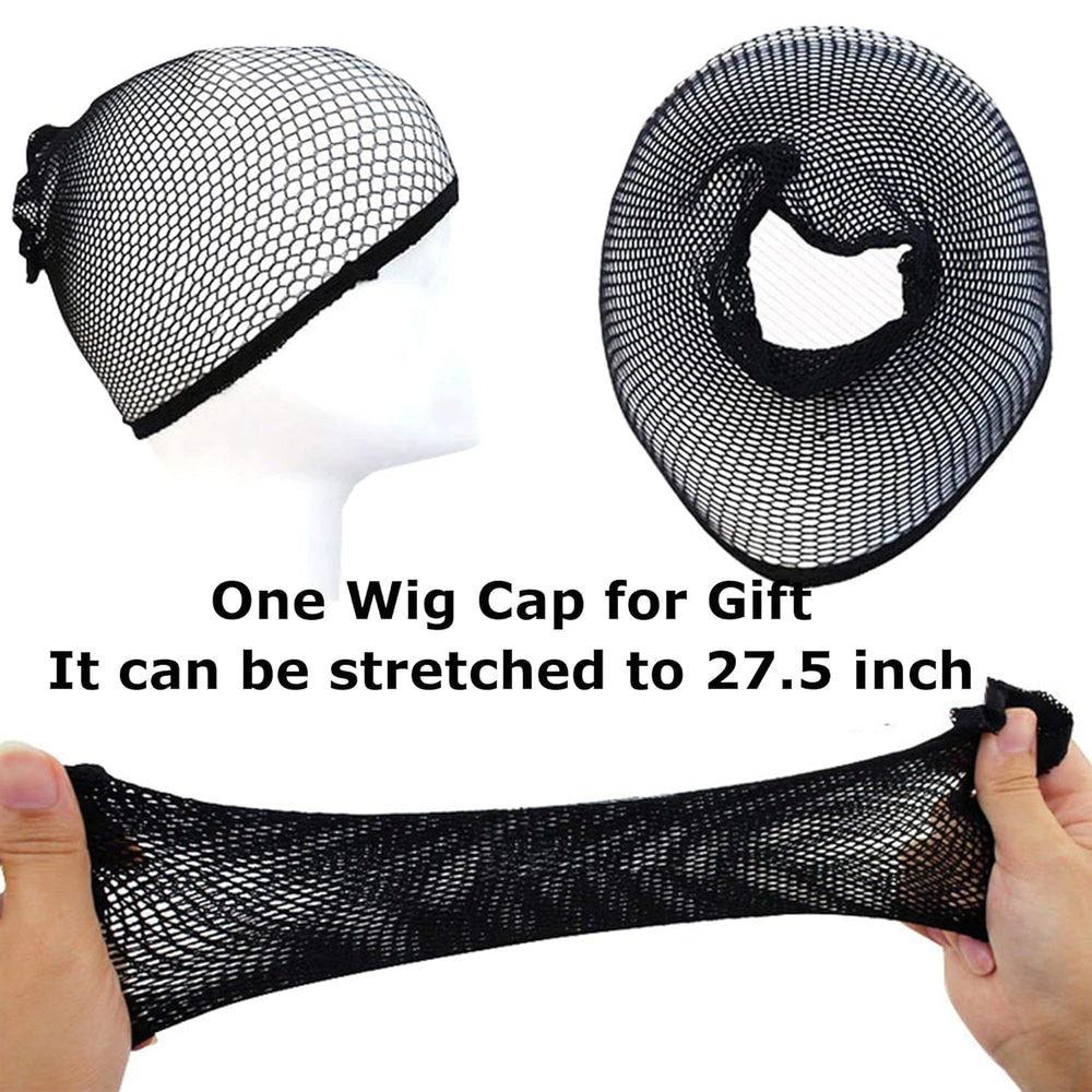 CanLux black curly wig offers versatile styling options.