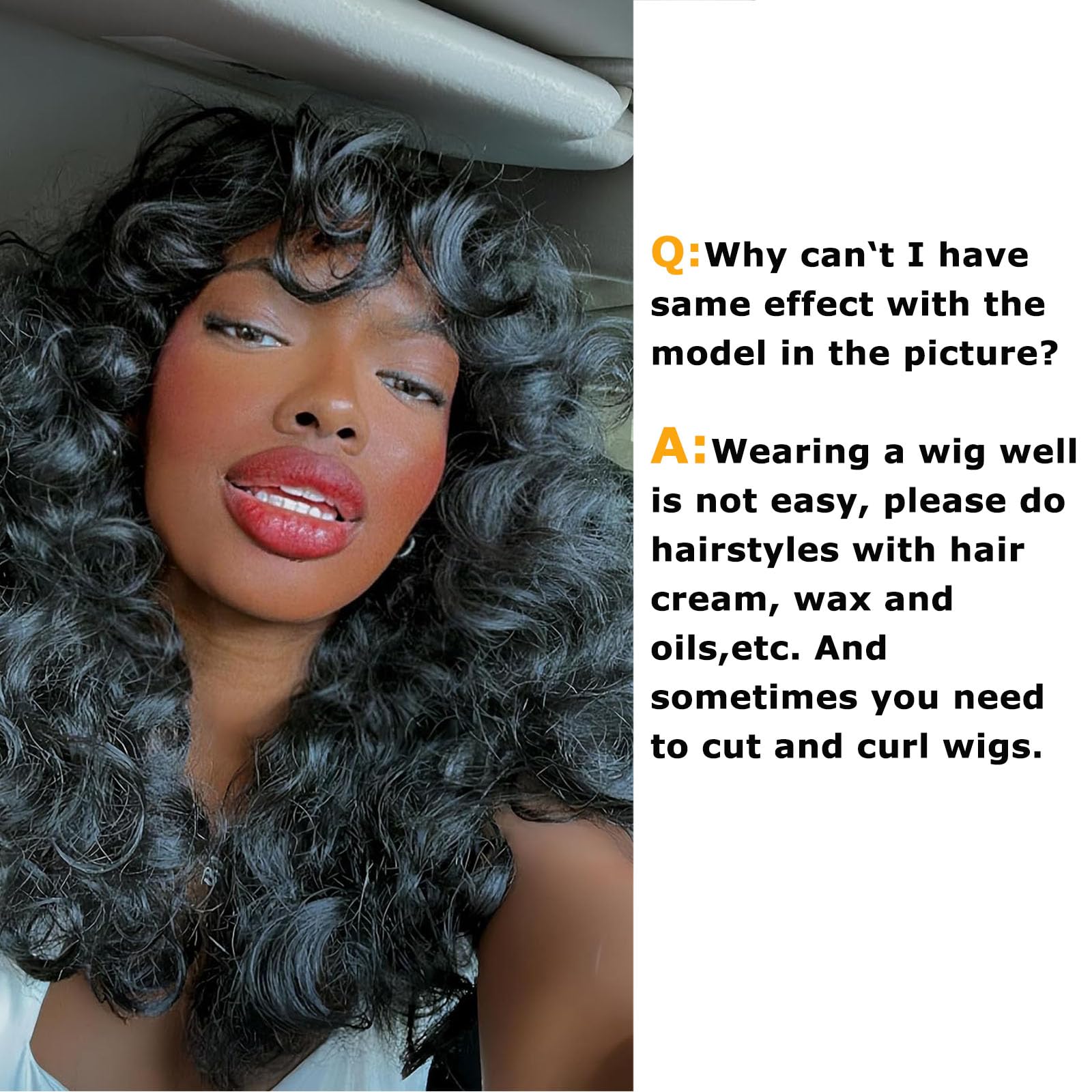 CanLux wig designed for daily wear and cosplay occasions.
