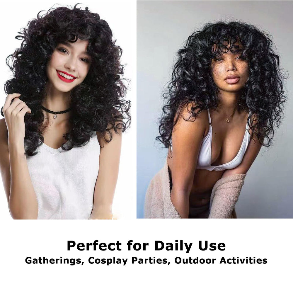 Hand-tied bangs on CanLux wig provide a natural forehead frame.