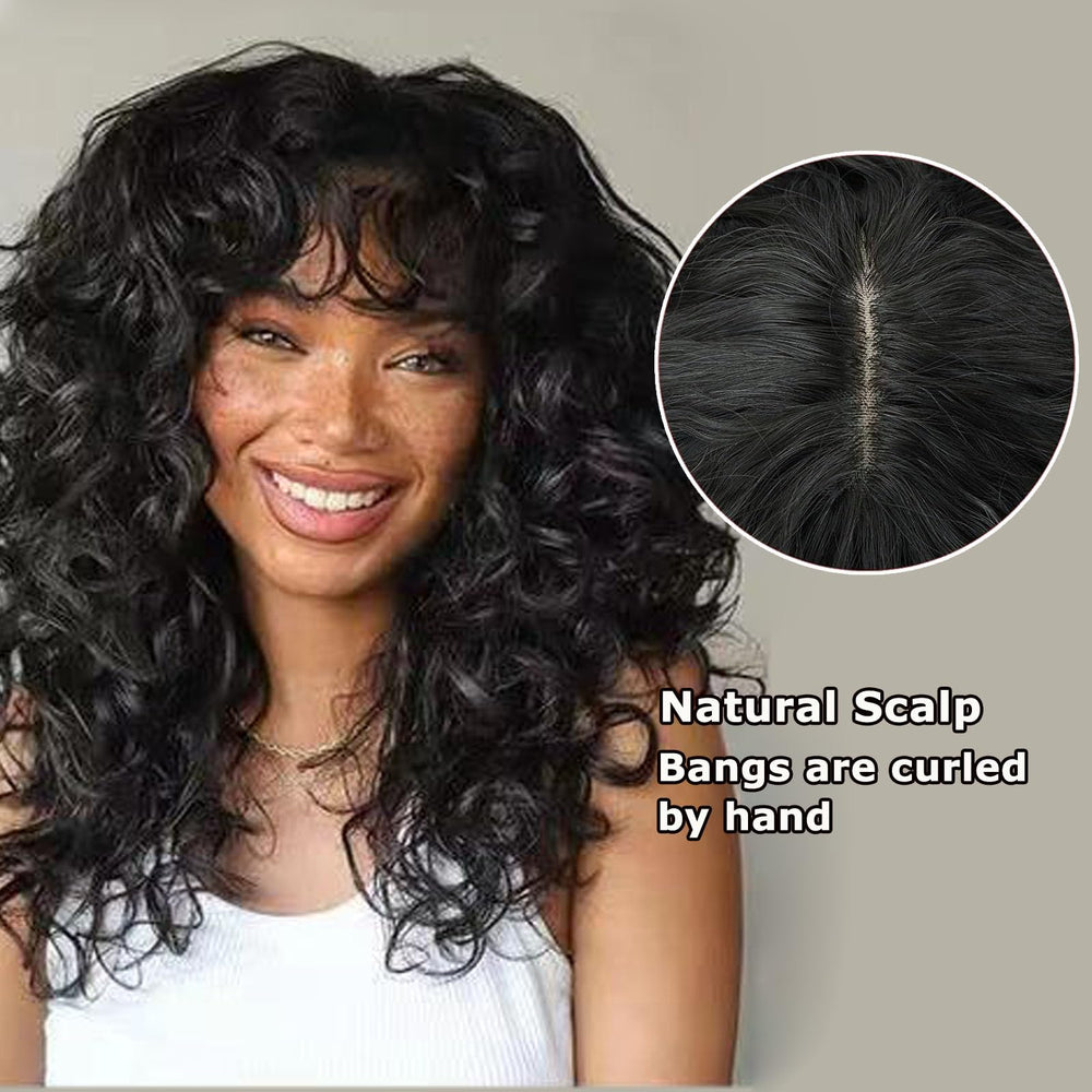 CanLux Curly Wig net with adjustable straps for breathable, secure wear.