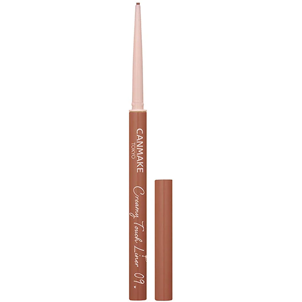CANMAKE Creamy Touch Liner with 1.5mm ultra-slim tip for precise lines.