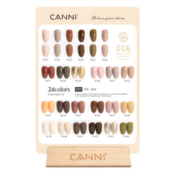 CANNI 30-pcs 9ml gel polish set bottles for easy color selection.