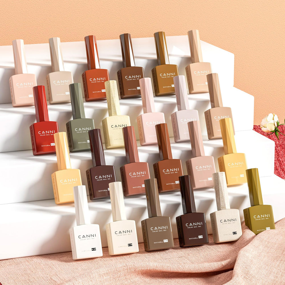 CANNI nail colors on a manicure to inspire neutral everyday styles