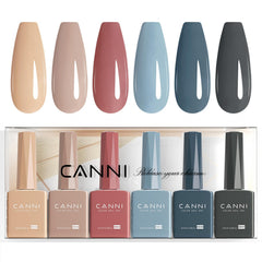 CANNI 6-colors bottle set displays shade options for precise color selection.