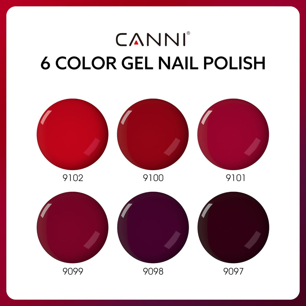 CANNI highly pigmented gel delivers vibrant, opaque color in one coat.