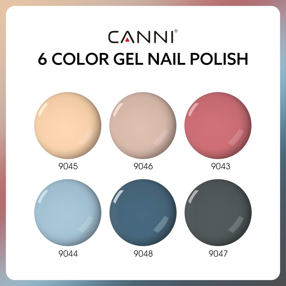 CANNI rich pigments deliver vibrant, opaque gel color on nails.