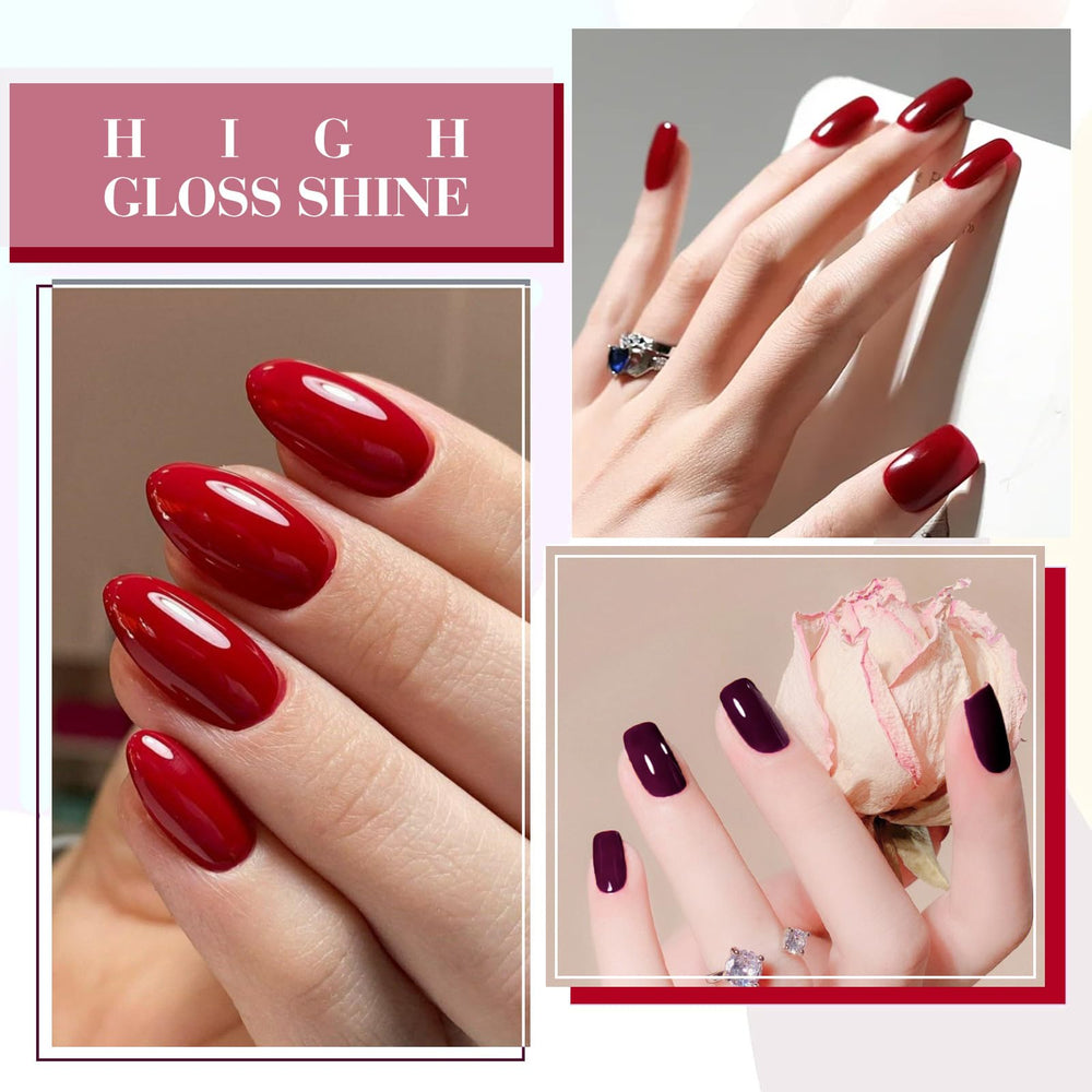 CANNI at-home manicure with glossy, professional finish.