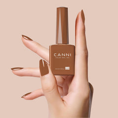 CANNI gel brush action demonstrates smooth, even application