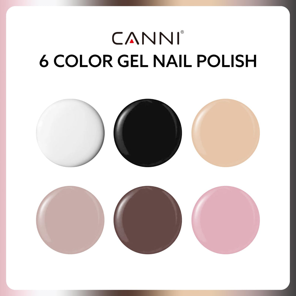 CANNI 9ml black bottle with 3D crystal label aids precise color selection.