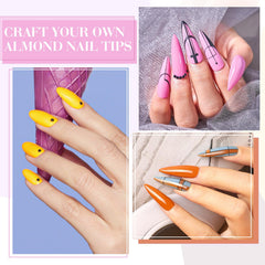 CANNI orange bottle highlights bold style for standout nails.
