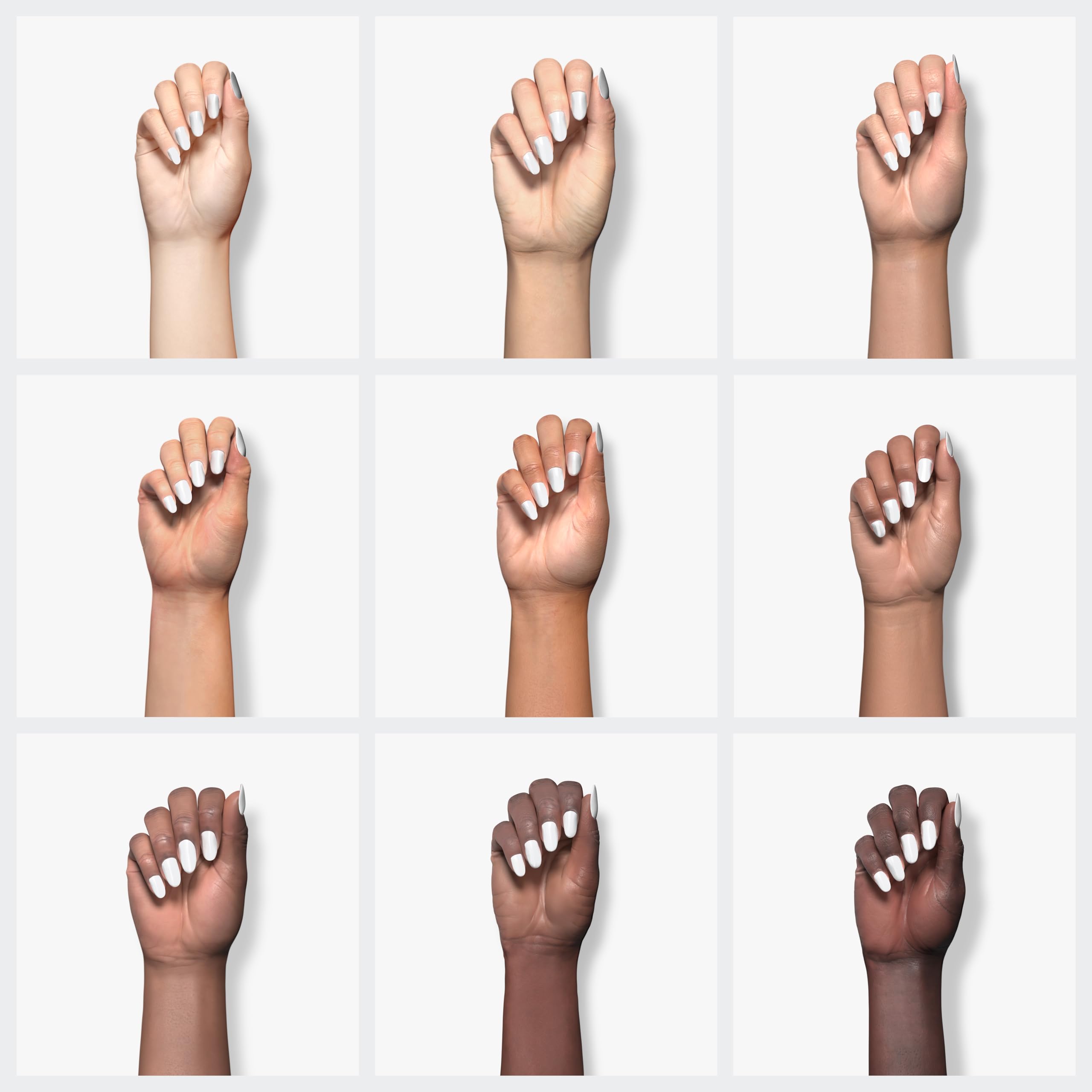 CANNI application brush and cap demonstrates easy at-home gel manicure.
