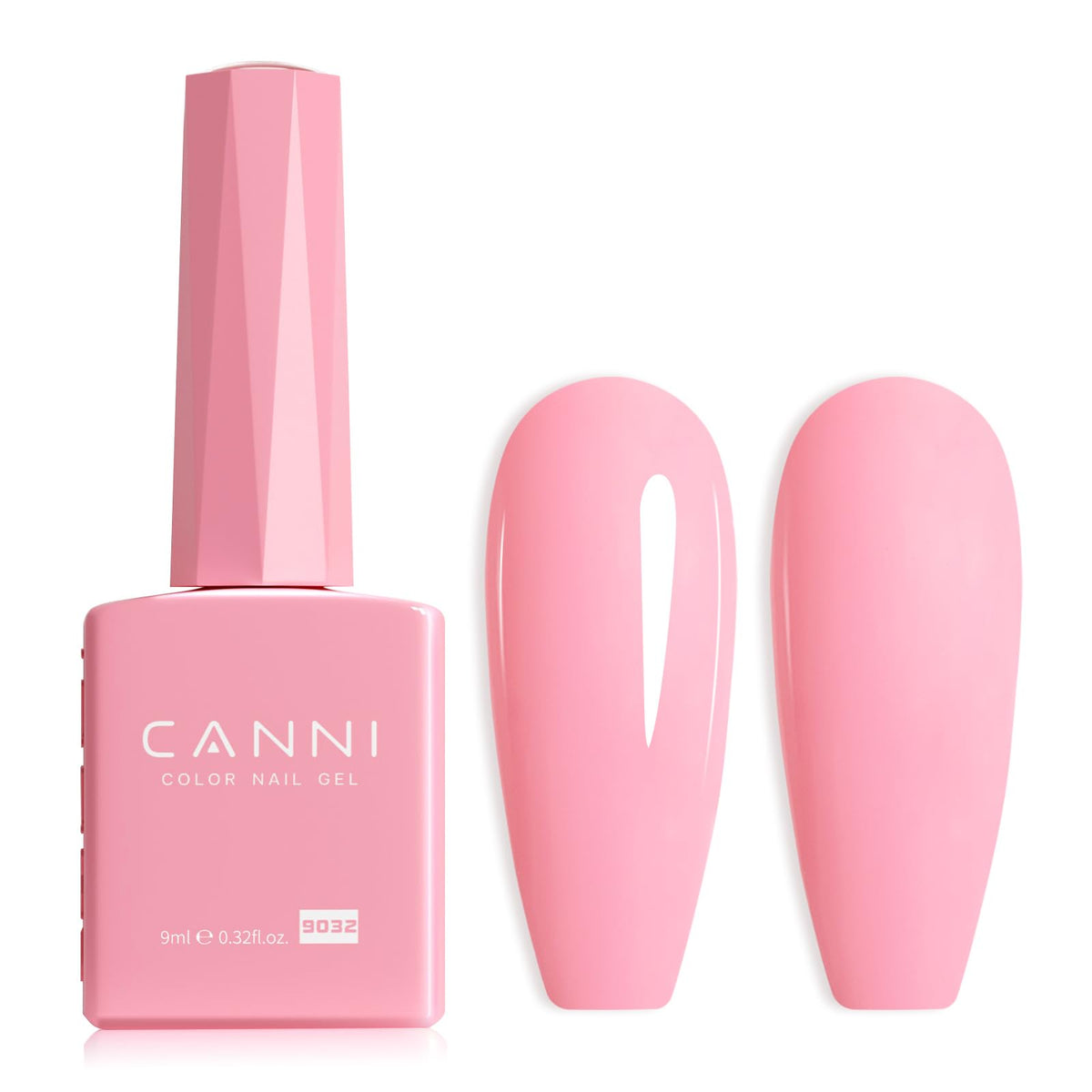 CANNI Baby Pink gel polish bottle in soft pastel shade for long lasting manicure