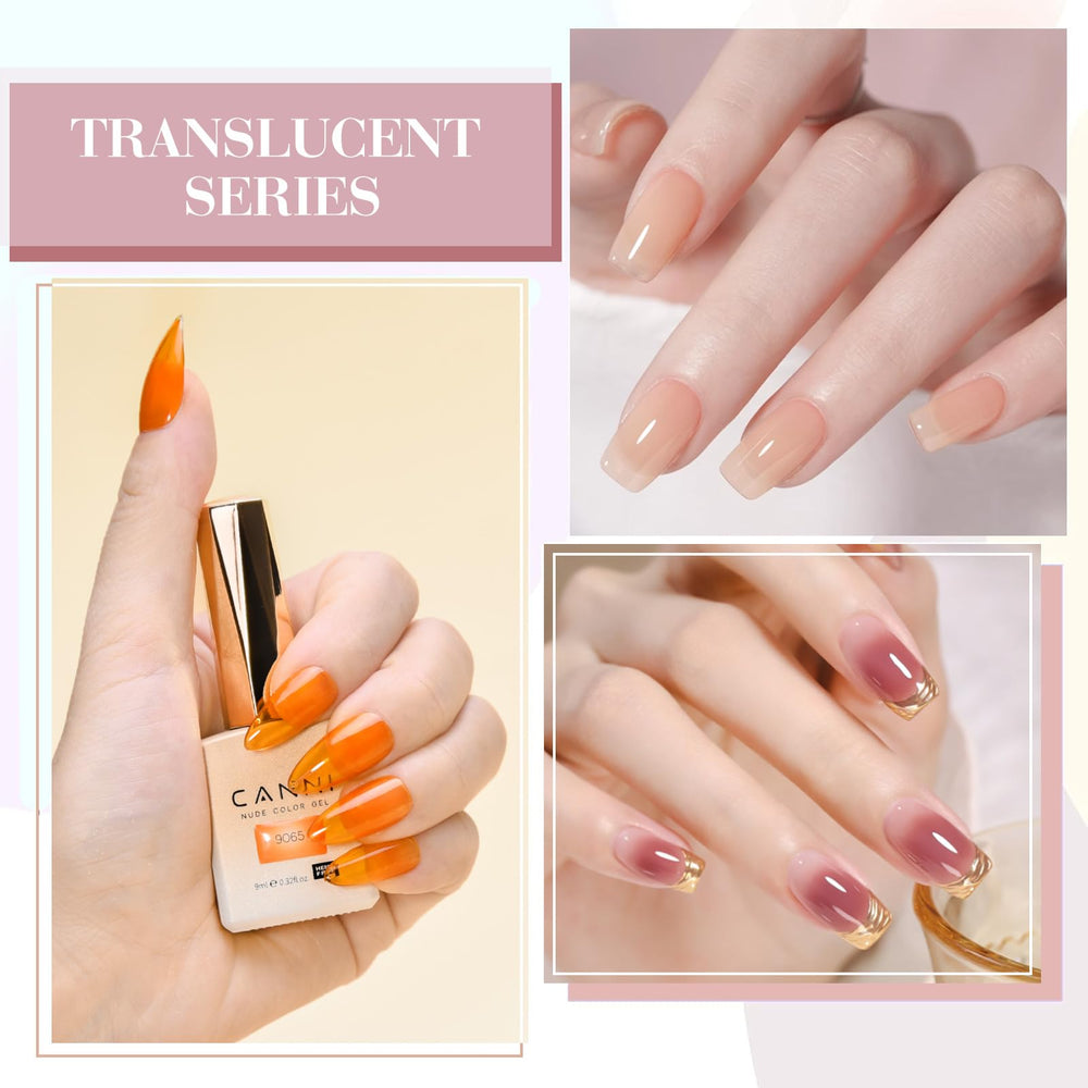 CANNI broad brush enables smooth, even application across nails.