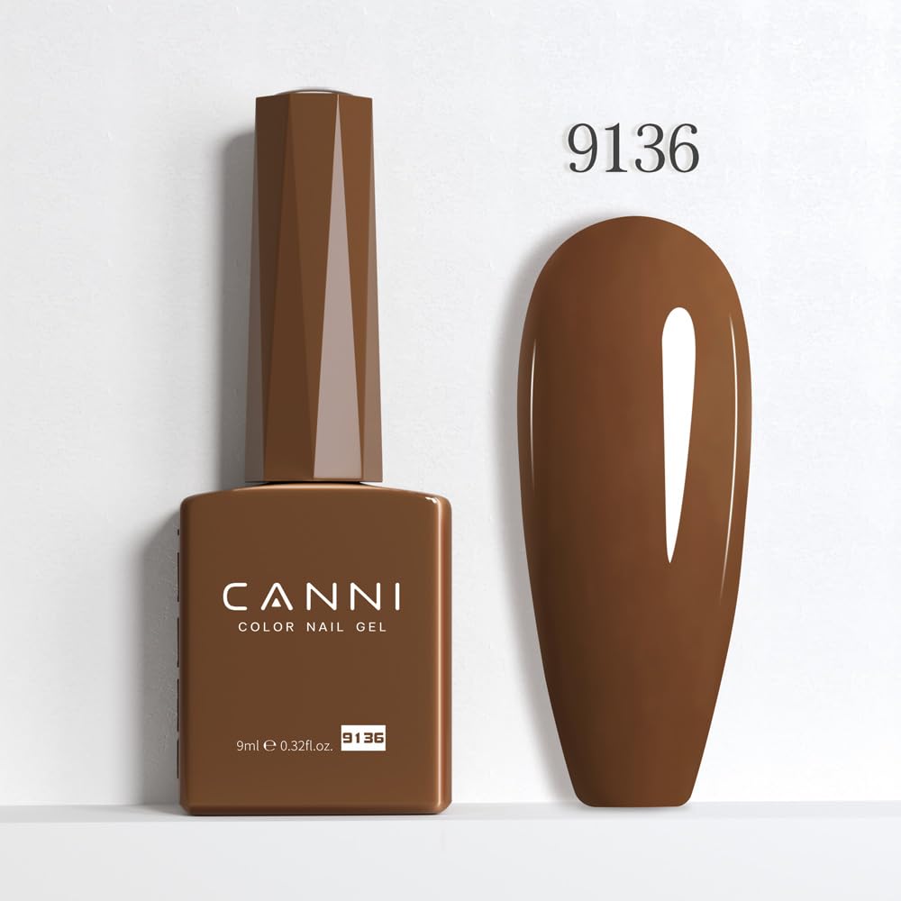 CANNI gel polish used during a DIY manicure session.