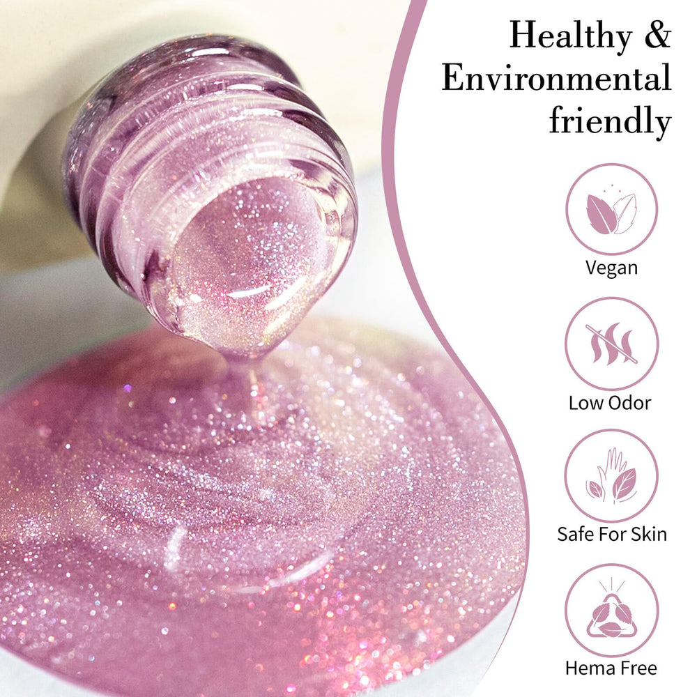 CANNI cat-eye pink pearl magnet demo shows dramatic light-shift effects