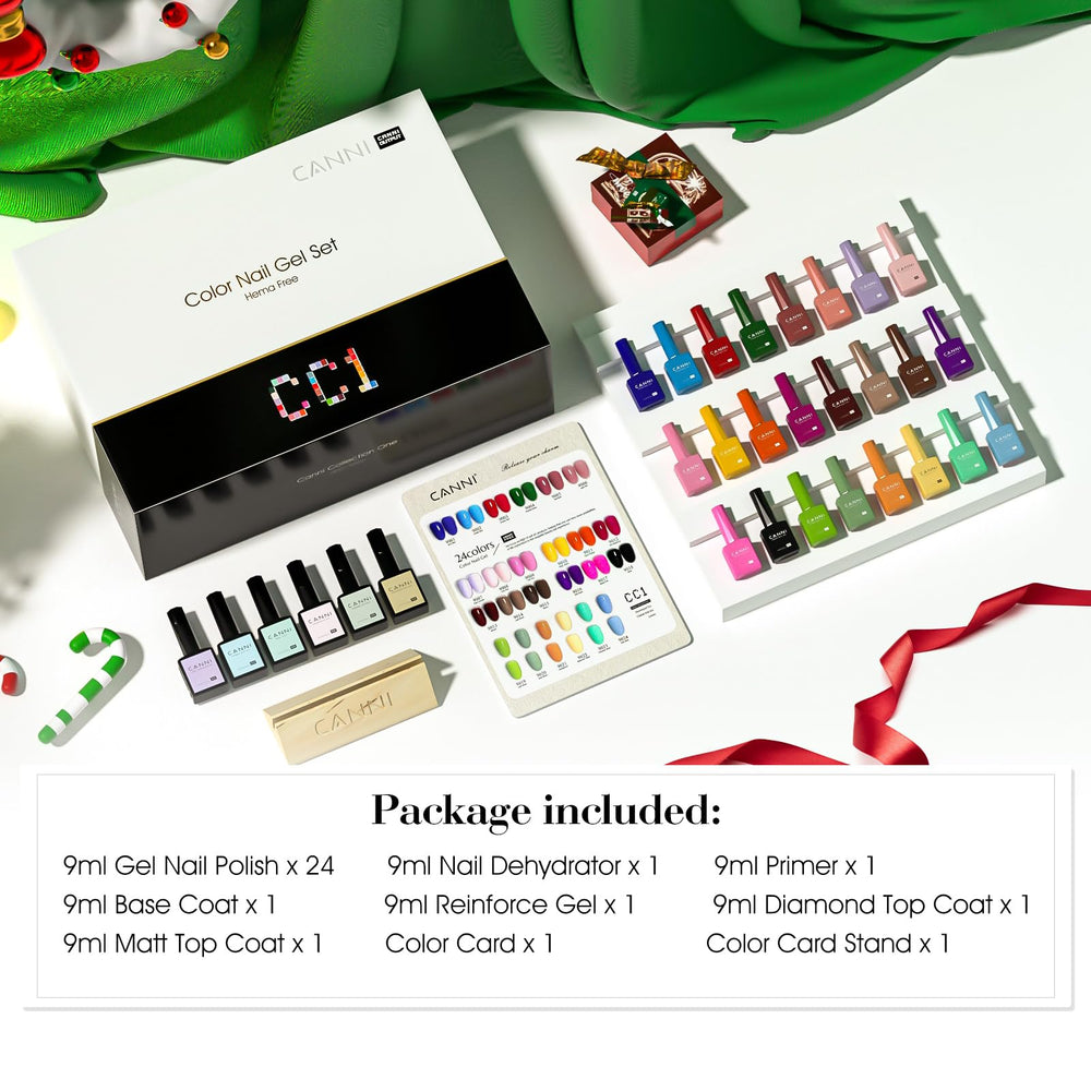 CANNI CC1 color bottle lineup displaying bold and subtle finishes