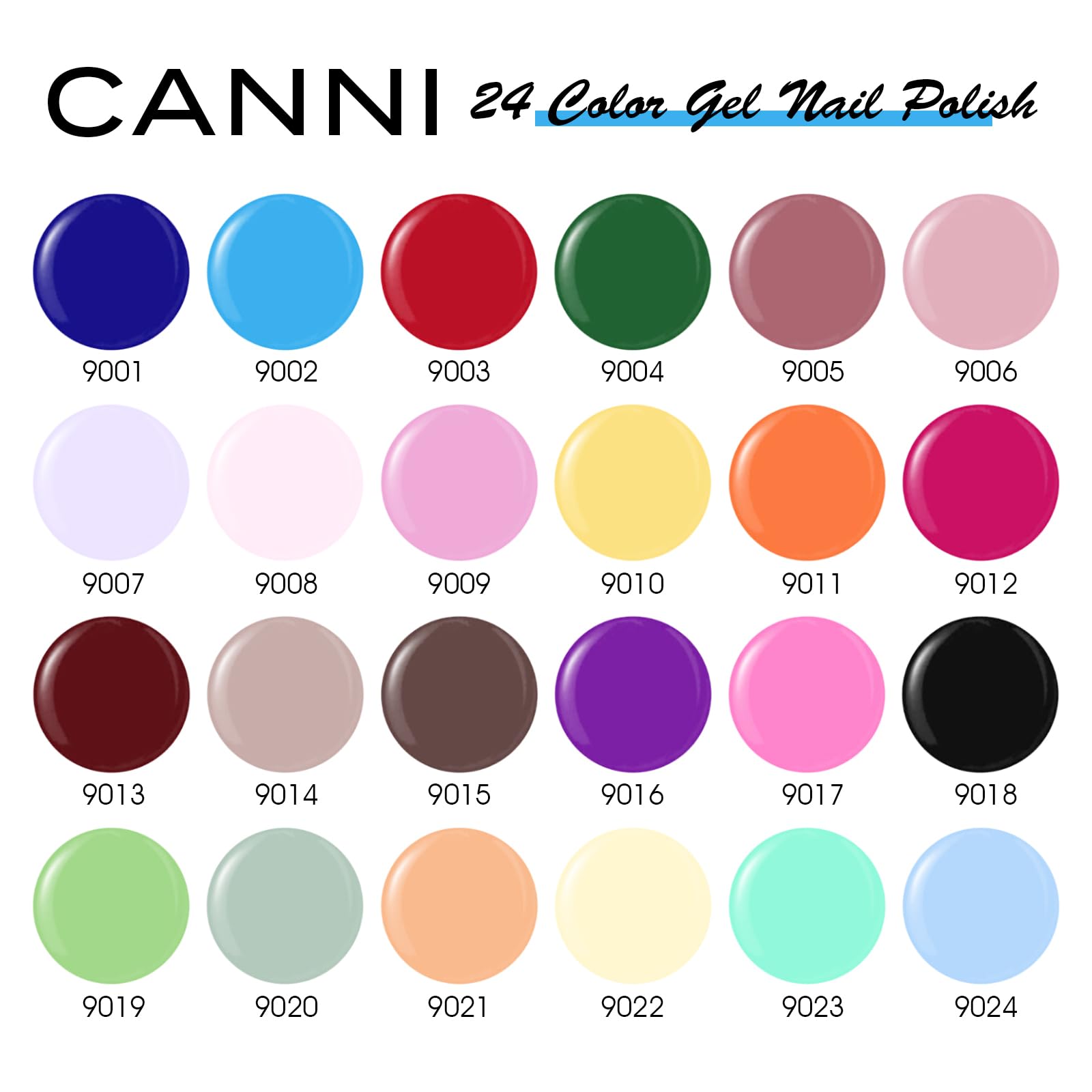 CANNI CC1 gel bottle close-up highlighting smooth, self-leveling texture for flawless nails