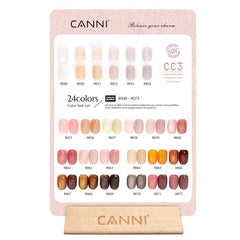 CANNI CC3 jelly gel nail polish set bottle collection close-up showing vibrant hues