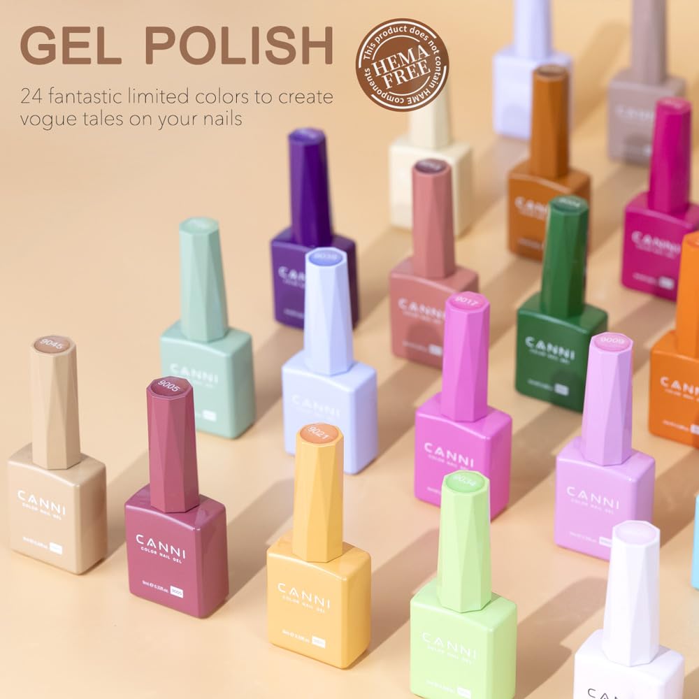 CANNI gel polish in a user-friendly DIY manicure