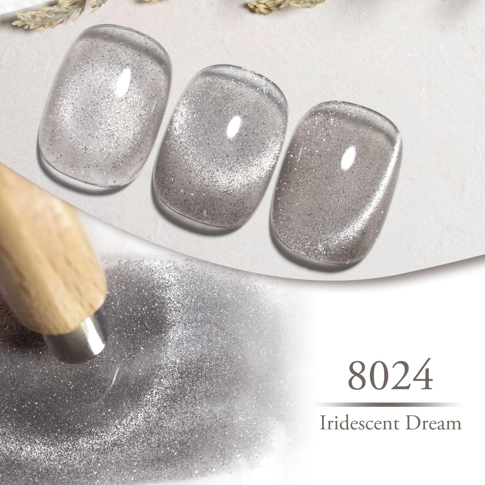 CANNI magnet-based cat-eye set for at-home manicures