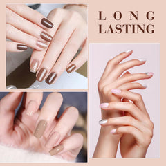 CANNI 3D crystal label helps quick shade recognition during manicures.