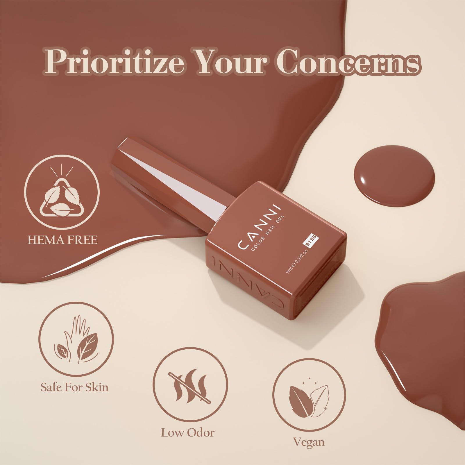 CANNI gel lasts up to 30 days with proper application.