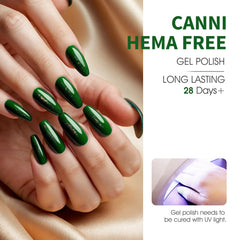 CANNI Green Mint bottle captures fresh tone for spring home manicures.