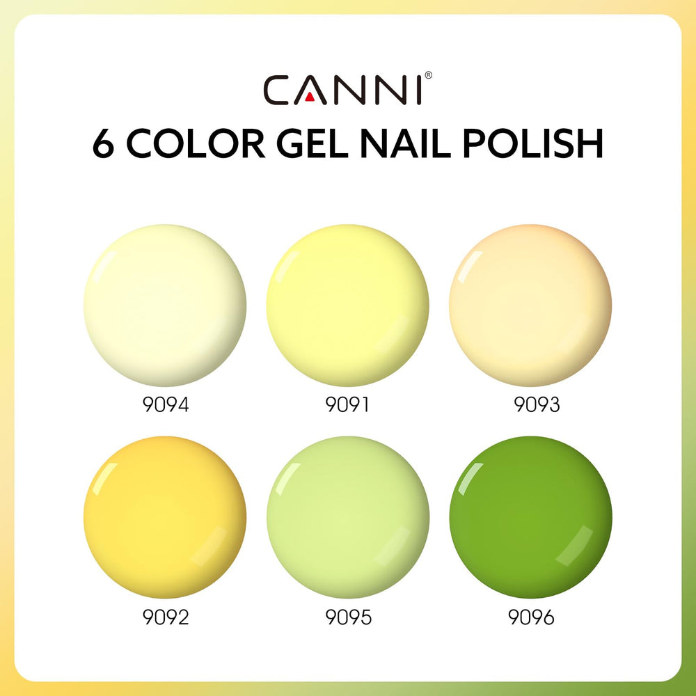 CANNI gel polish with highly pigmented hues for vibrant coverage