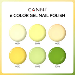 CANNI gel polish with highly pigmented hues for vibrant coverage