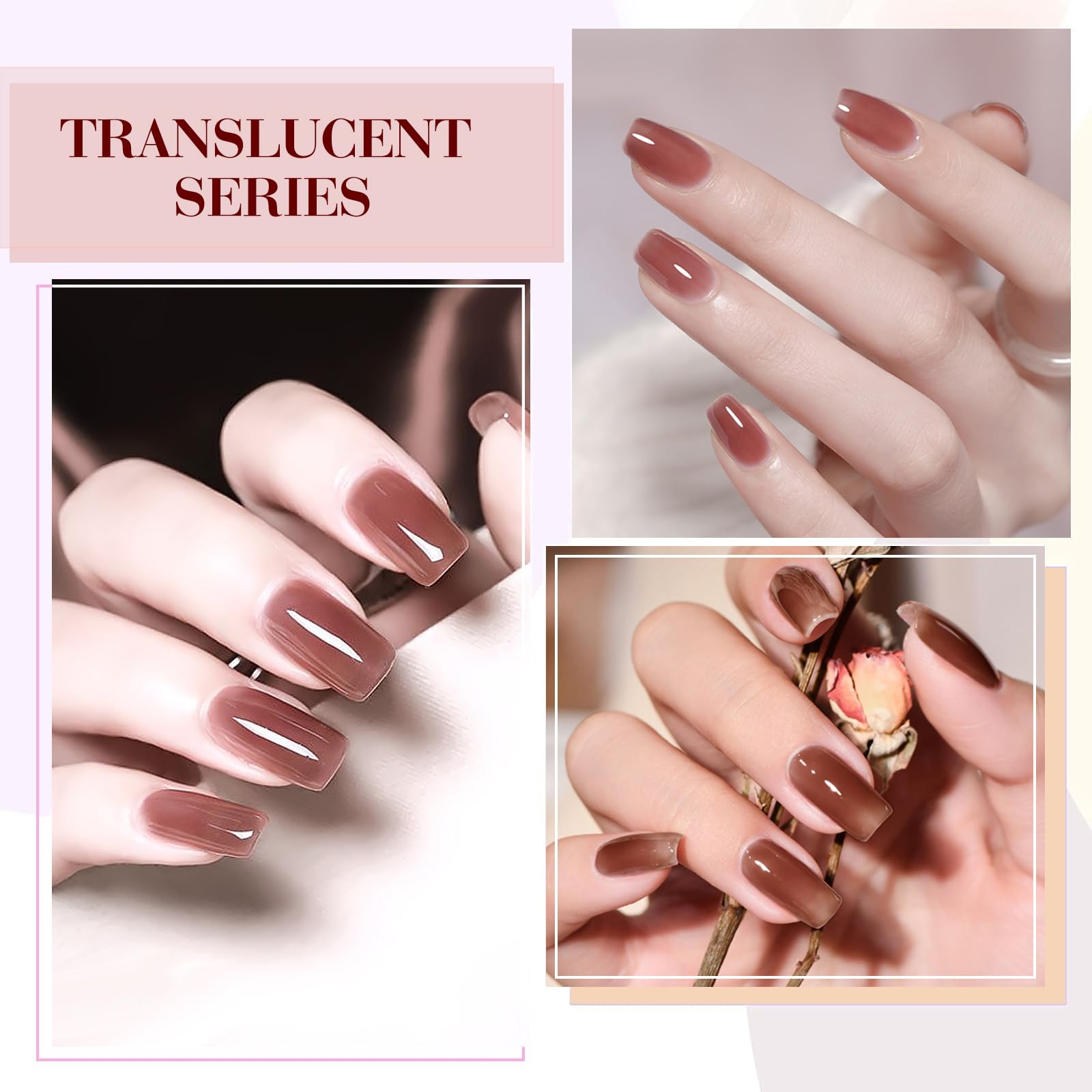 CANNI jelly dark red shade offers bold color with smooth application