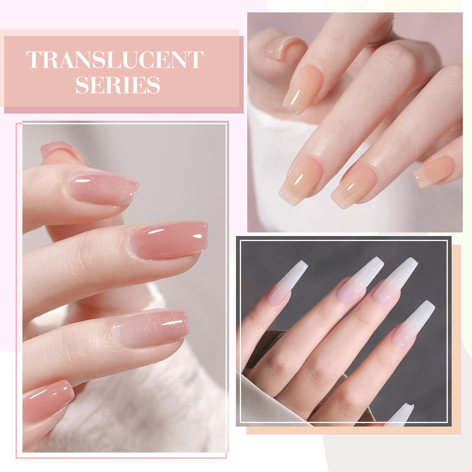 CANNI Jelly Gel kit indicates base and top coat are required for best results.
