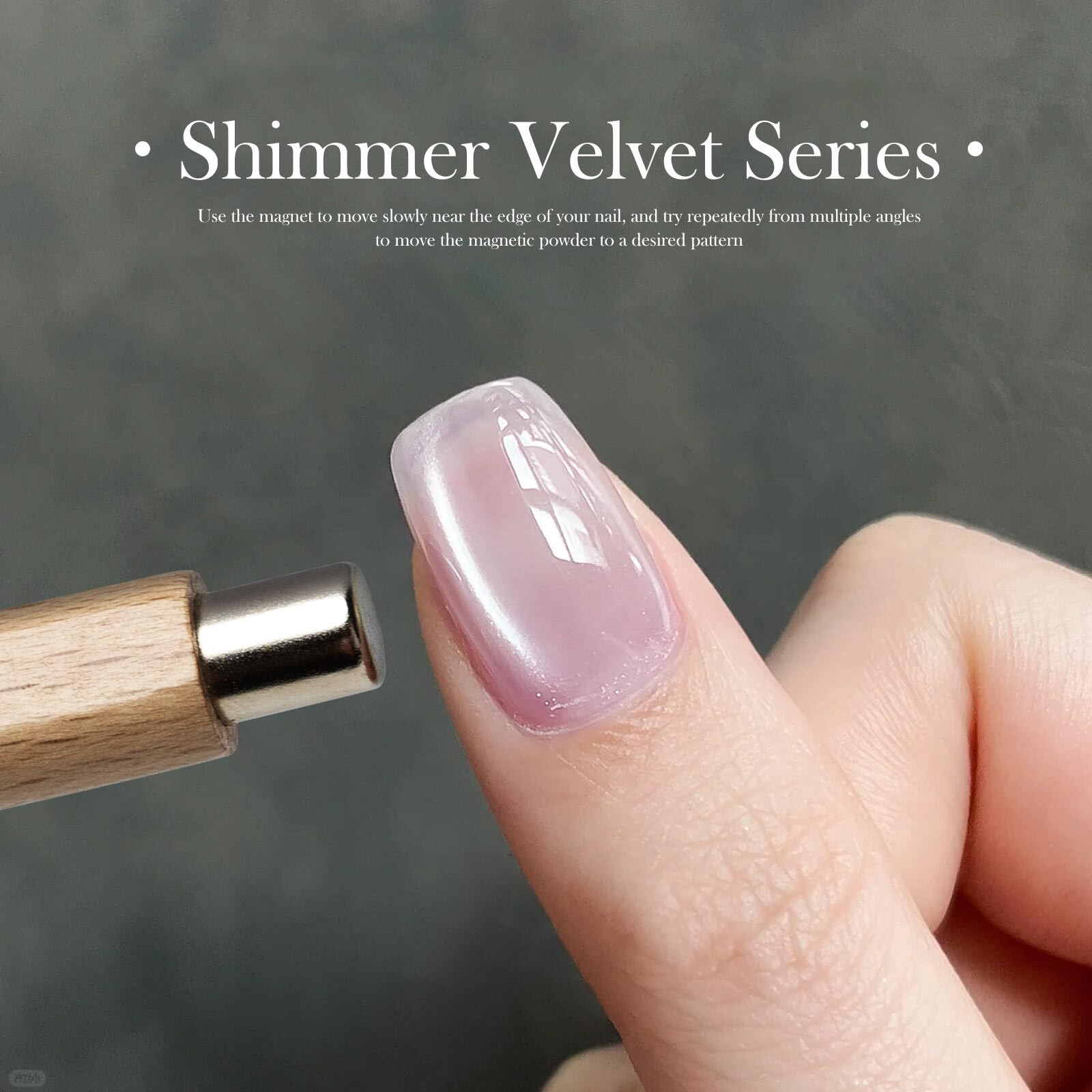 CANNI jelly pink gel polish provides a glossy translucent pink finish