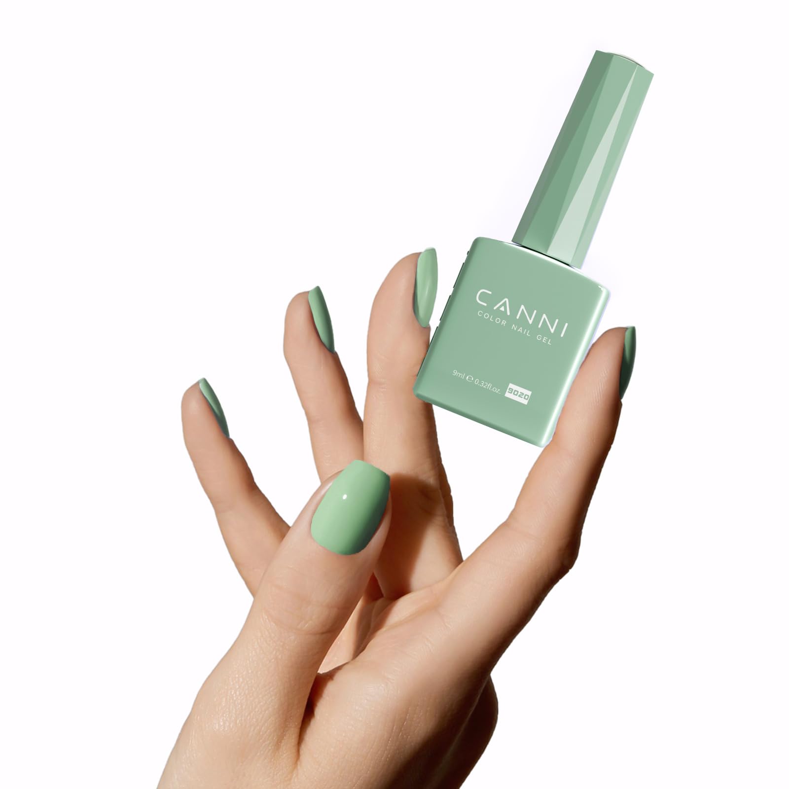 CANNI high-pigment formula provides vibrant color with fewer coats.
