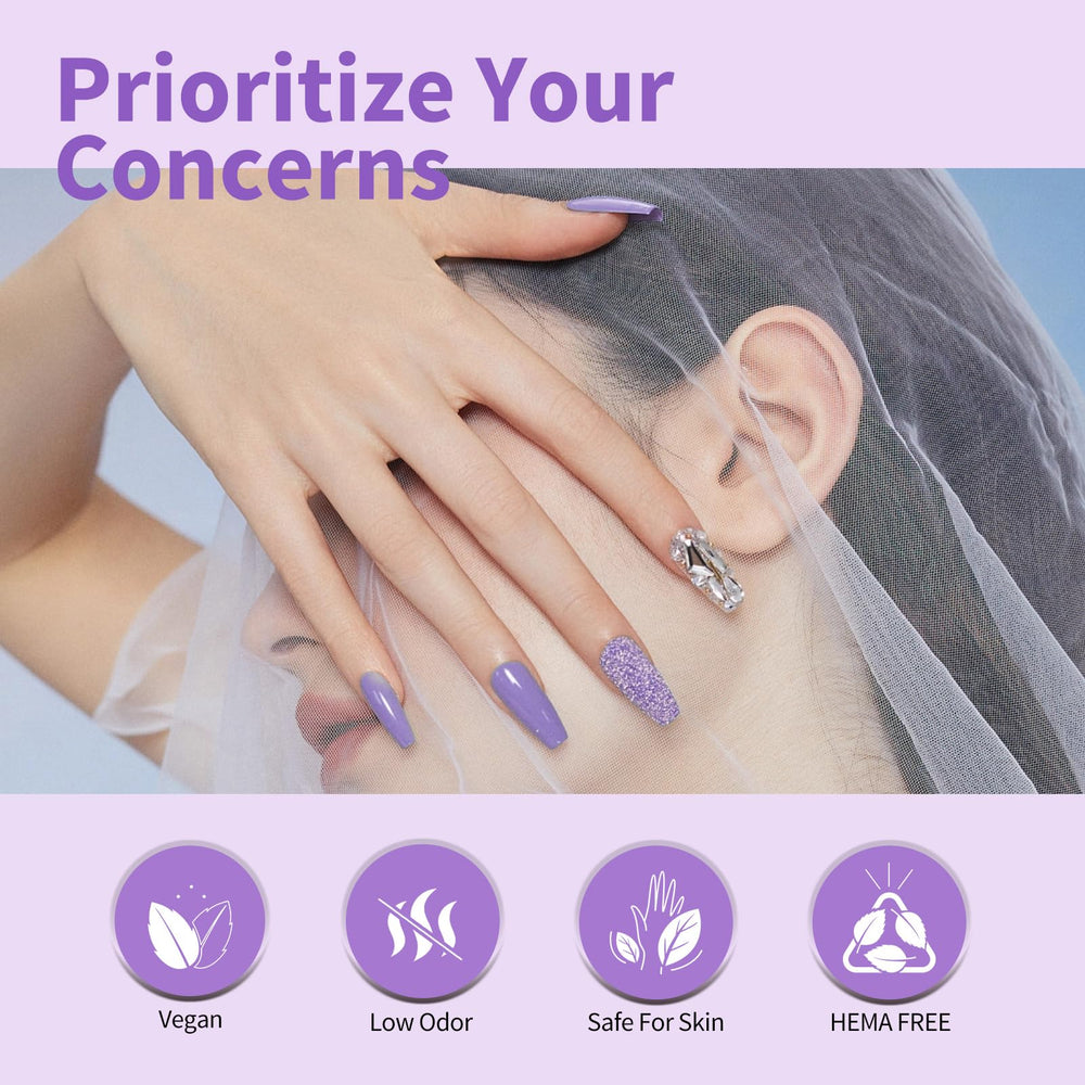 CANNI light violet gel polish bottle for subtle, elegant nails