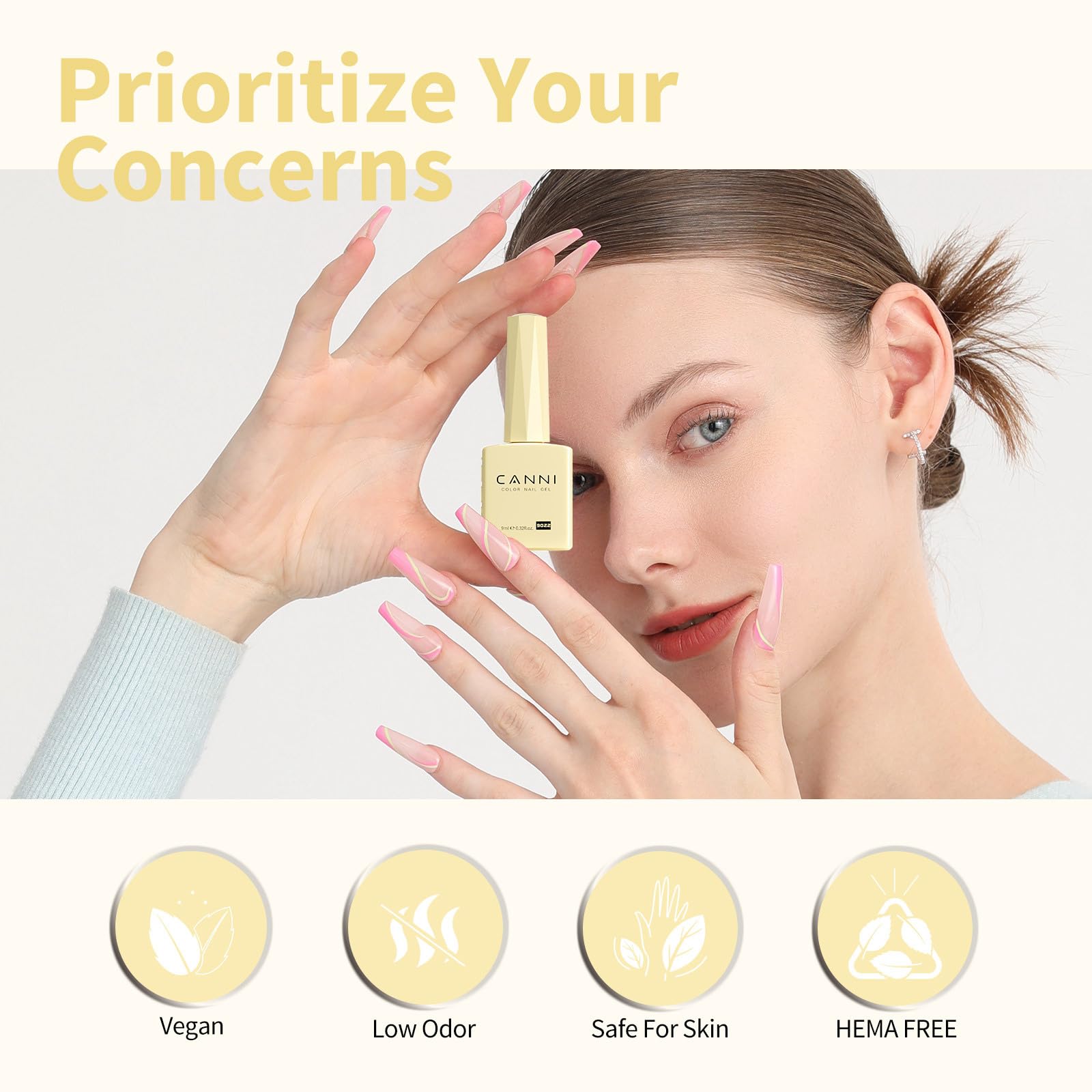 CANNI long-lasting glossy finish with proper application.