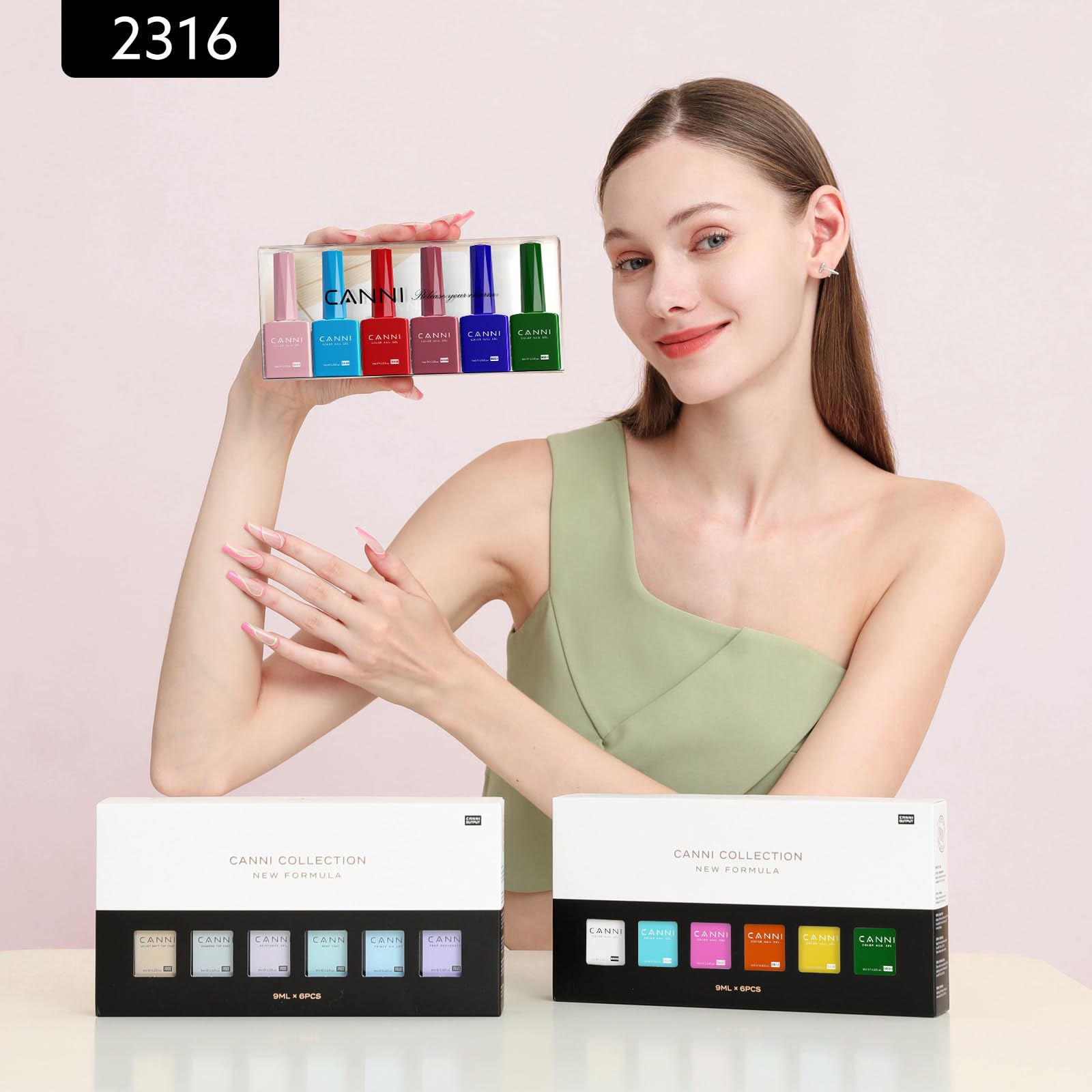 CANNI long-wear gel nail polish promotes lasting color with proper prep.